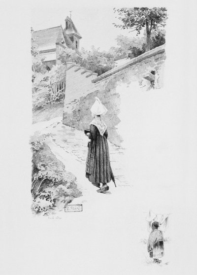La serva Felicite, illustrazione da 